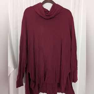 JJill Women's Burgundy Sweater
